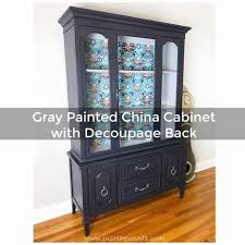 how to make your painted china cabinet