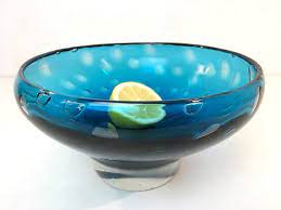 Buy Vintage Heavy Crystal Glass Bowl