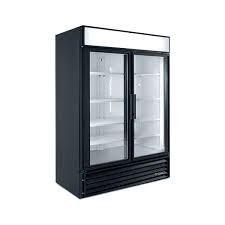 2 Glass Door Commercial Freezer