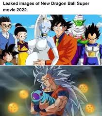 We have some new information regarding the future of dragon ball super. Leaked Images Of New Dragon Ball Super Movie 2022