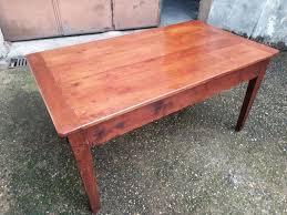 Cherry Wood Farm Table For At Pamono
