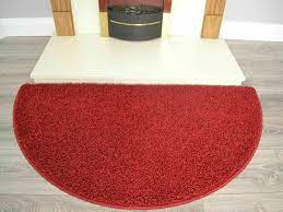 hearth rug red fireplace gy semi