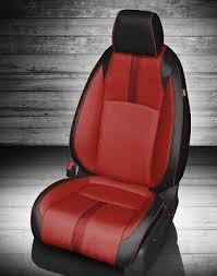 Katzkin Red Crimson Leather Seat Covers