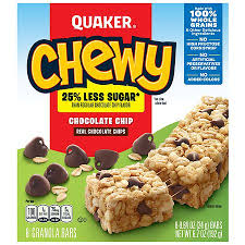 quaker chewy chocolate chip granola