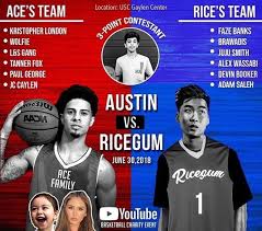 But boyfriend devin booker appears to be the exception to jenner's rule. Adam Saleh News On Twitter Catch Omgadamsaleh Playing For Rice Gum S Team At The Ace Family Charity Basketball Event In La June 30th 2018