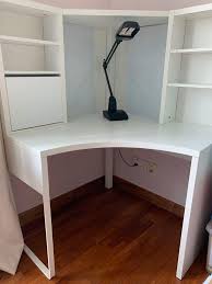 ikea micke corner desk white 100x142