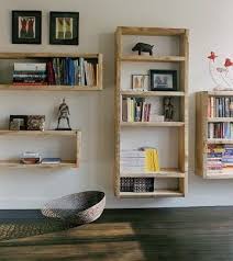 Wall Mounted Bookshelves Diy Wood Shelves