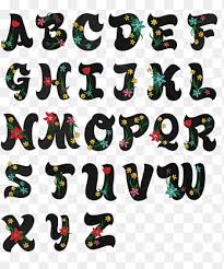 alphabet fl lettering alphabet
