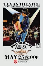 Have a few drinks, play some music, take a bath and fall in love. Urban Cowboy 35mm Bull Riding Dj Honky Tonk Party The Texas Theatre