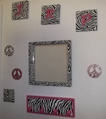 zebra print wall decor for modern homes
