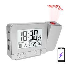projection alarm clock for