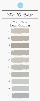 10 best cool grey paint colours from