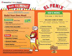 el fenix helps kids resolve to eat