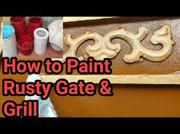 Paint Metal Rusty Gate Window Grill