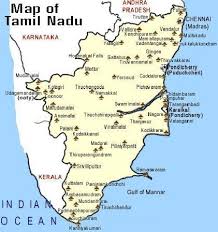 Jungle Maps: Map Of Kerala And Tamil Nadu