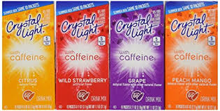 Amazon Com Crystal Light With Caffeine Variety Pack 40 Total Packets Gluten Free Grocery Gourmet Food