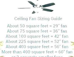 Ceiling Fan Width For Room Size Baritech Co