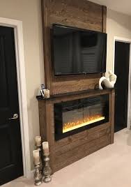 Build Out For Electric Fireplace And