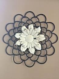 Black Metal Wall Decor With Crafted