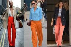 what-can-you-wear-with-wide-leg-orange-trousers