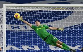 Aston villa goalkeeper emiliano martínez will be tasked with stopping any shots that come from atlético madrid's luis suárez, manchester united's edinson cavani, and the rest of the. Emiliano Martinez Proves His Class Again For Aston Villa To Deny Wasteful Brighton