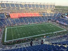 Gillette Stadium Section 335 New England Patriots