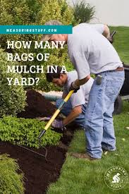 how many bags of mulch in a yard