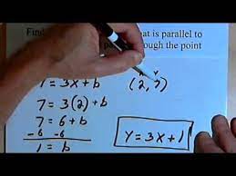 Equation Of A Line Parallel To A Given