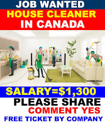 House Cleaner In Canada Europe Jobs Networkeurope Jobs Network