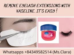 learn how to remove eyelash extensions