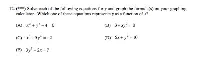 On Your Graphing Calculator Which One