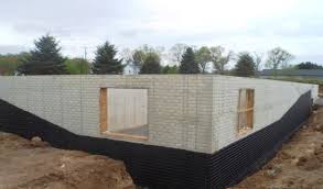 poured concrete foundation versus block