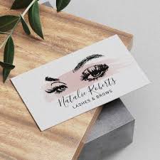 makeup artist business cards card bee
