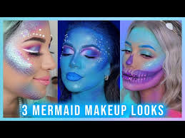 3 mermaid makeup ideas for halloween