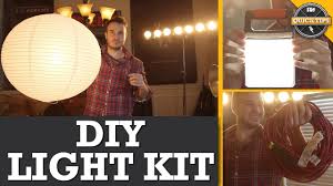 Quick Tips Diy Lighting Kit Youtube