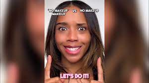 no makeup makeup vs no makeup tutorial