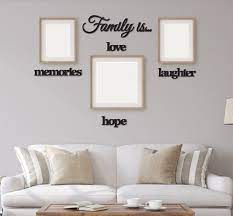 Wood Words For Gallery Wall Family Is