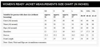 Size Chart Measurement Guide