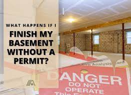 finish my basement without a permit
