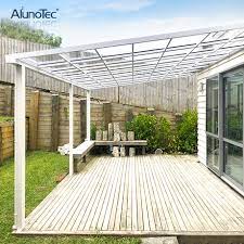 Polycarbonate Roof Aluminum Frame