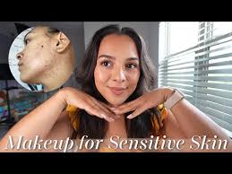 makeup routine for acne e sensitive