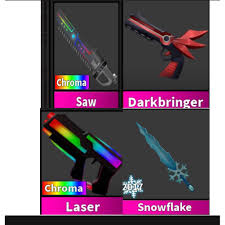 This is the latest murder mystery 2 value list (mm2 value list). Mm2 Murder Mystery Godly Knives And Guns Roblox Shopee Malaysia