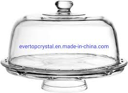 China Glassware And Glass Cake Dome