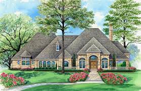 French Country Style House Plan 4941