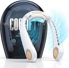 If the standing air conditioner is a popularity contest, black + decker takes the prize. Amazon Com Torras Coolify Portable Air Conditioner Neck Fan Hands Free Semiconductor Cooling Bladeless Fan 4000 Mah Rechargeable Leafless Mini Usb Fan For Outdoor Home Office 3 Speeds Pearl White Kitchen Dining