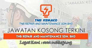 Jawatan Kosong Terkini Di Tnb Repair And Maintenance Sdn