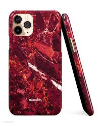 Case for iphone 12 11 6s 7 8 plus xr xs cover 360 luxury thin shockproof hybrid. Red Marble Iphone Case For Iphone 12 Pro Max Madotta