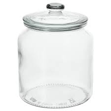 Vardagen Jar With Lid Clear Glass