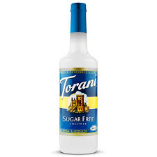 torani sugar free sweetener syrup 750