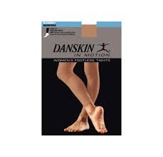 Danskin 711 Womens Ultrasoft Microfiber Footless Tights
